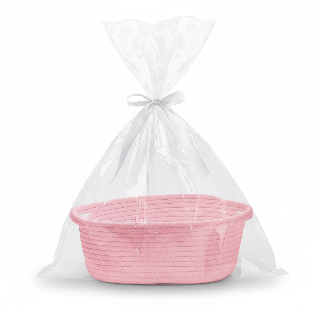 Ensemble de paniers cadeaux décoratifs de Pâques - ornements en nœud de ruban