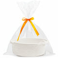 Ensemble de paniers cadeaux décoratifs de Pâques - ornements en nœud de ruban