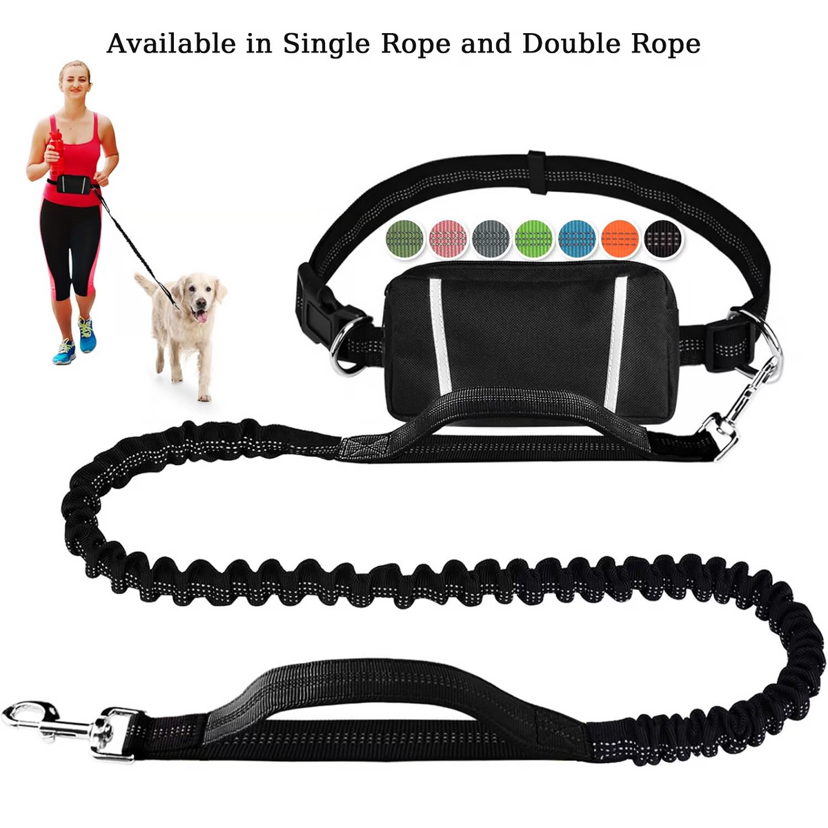Soft Control Dog Leash for Relaxed Walks Without Jerking - Esilora