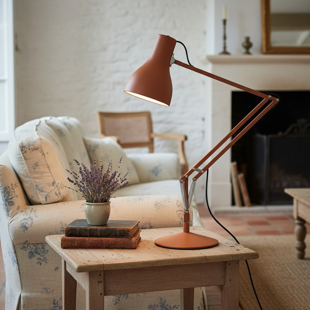 Modryx moderne schwenkbare Schreibtischlampe mit klaren Linien - minimalistische Arbeitsleuchte für Schreibtisch und Nachttisch | Esilora