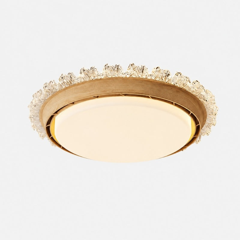 Japansk vintage-rund LED-loftslampe | Esilora