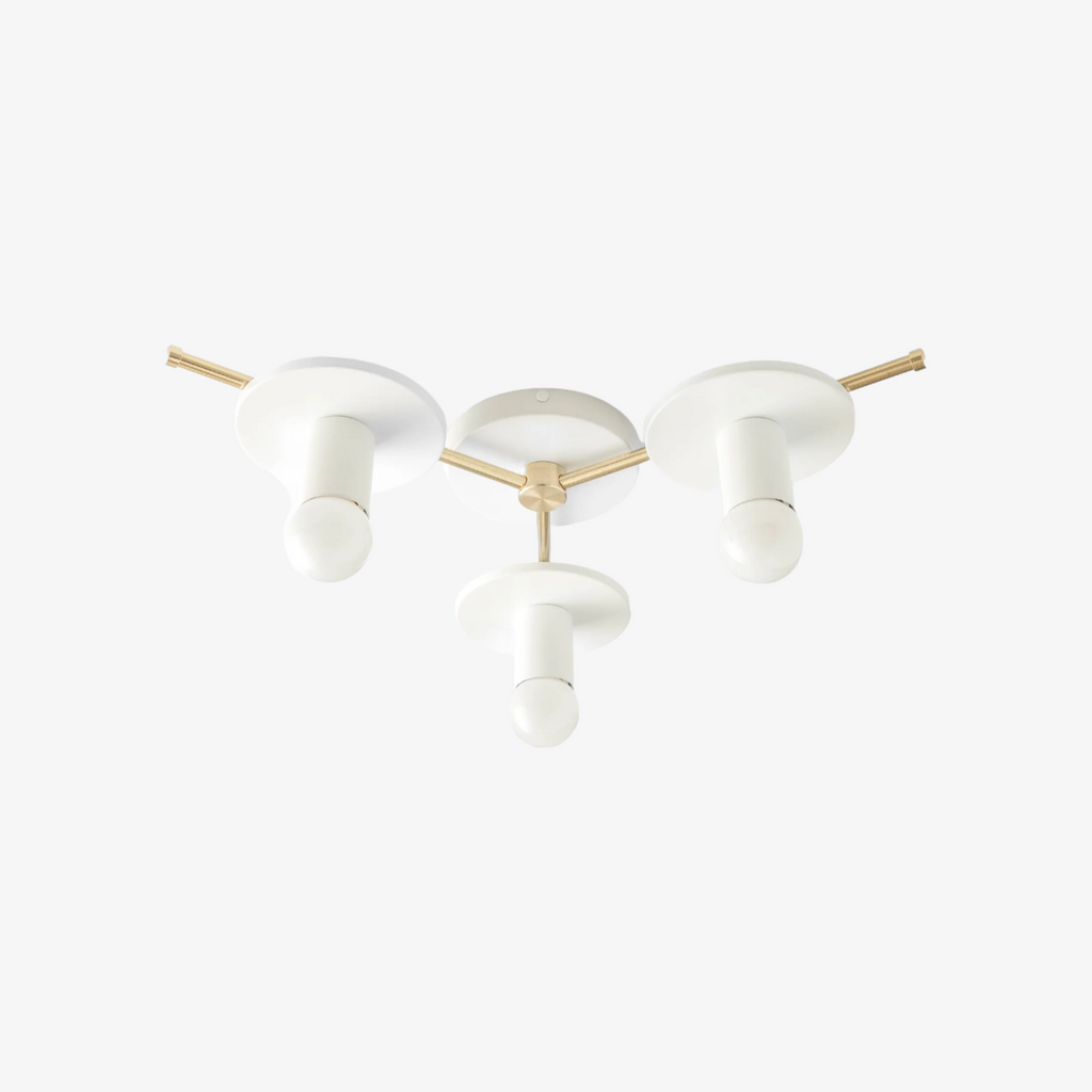 Radiro Globe Sculptural Trio Ceiling Lamp — Minimalist Modern Fixture for Living & Dining | Esilora