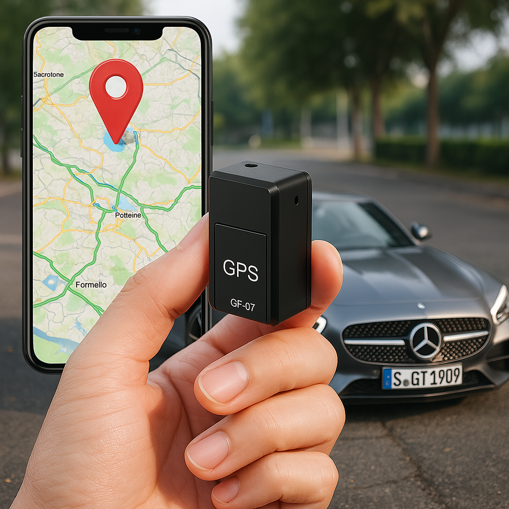 جهاز تتبع GPS مغناطيسي صغير - تتبع الموقع في الوقت الفعلي