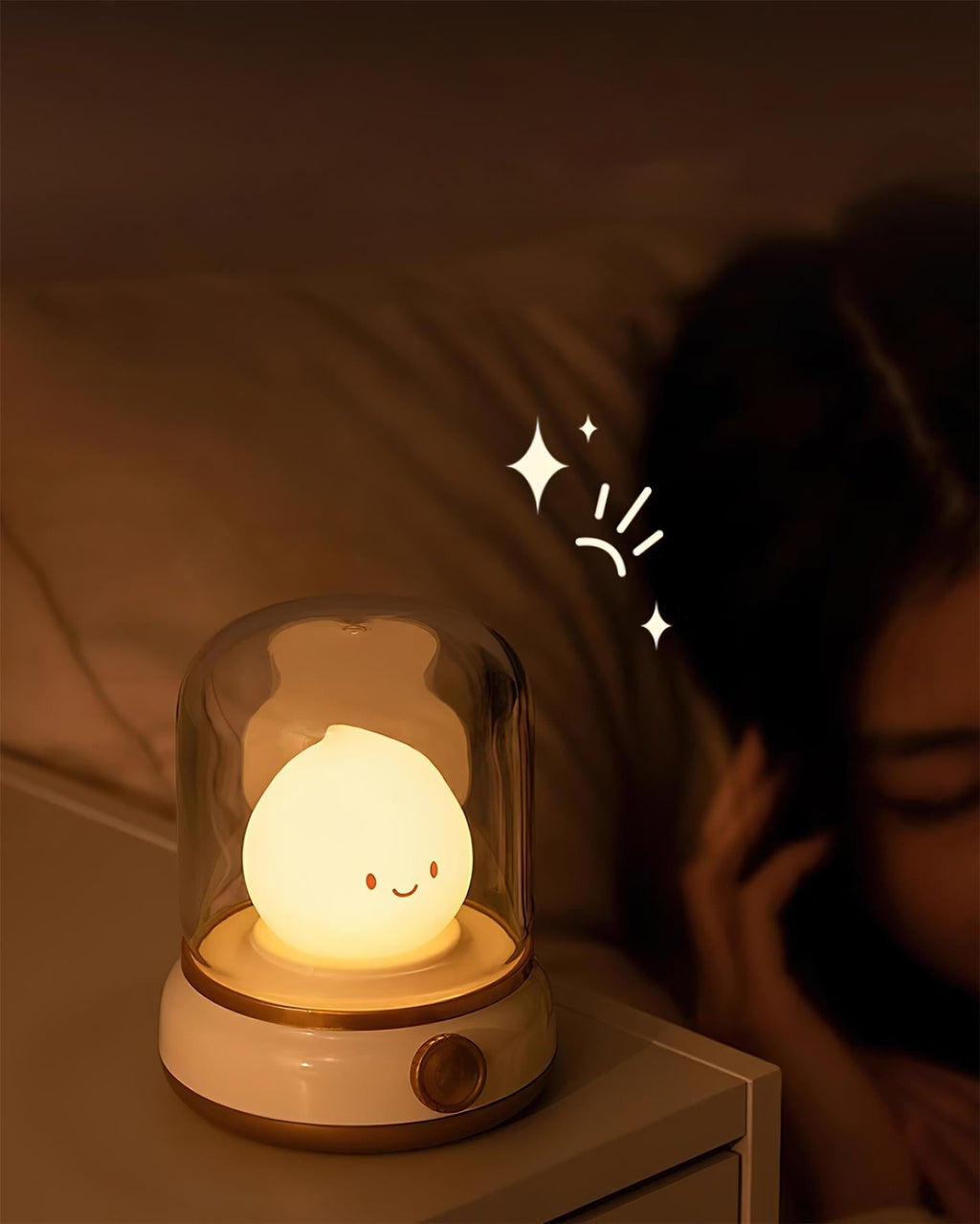 مصباح Flame LED الليلي الصغير | Esilora