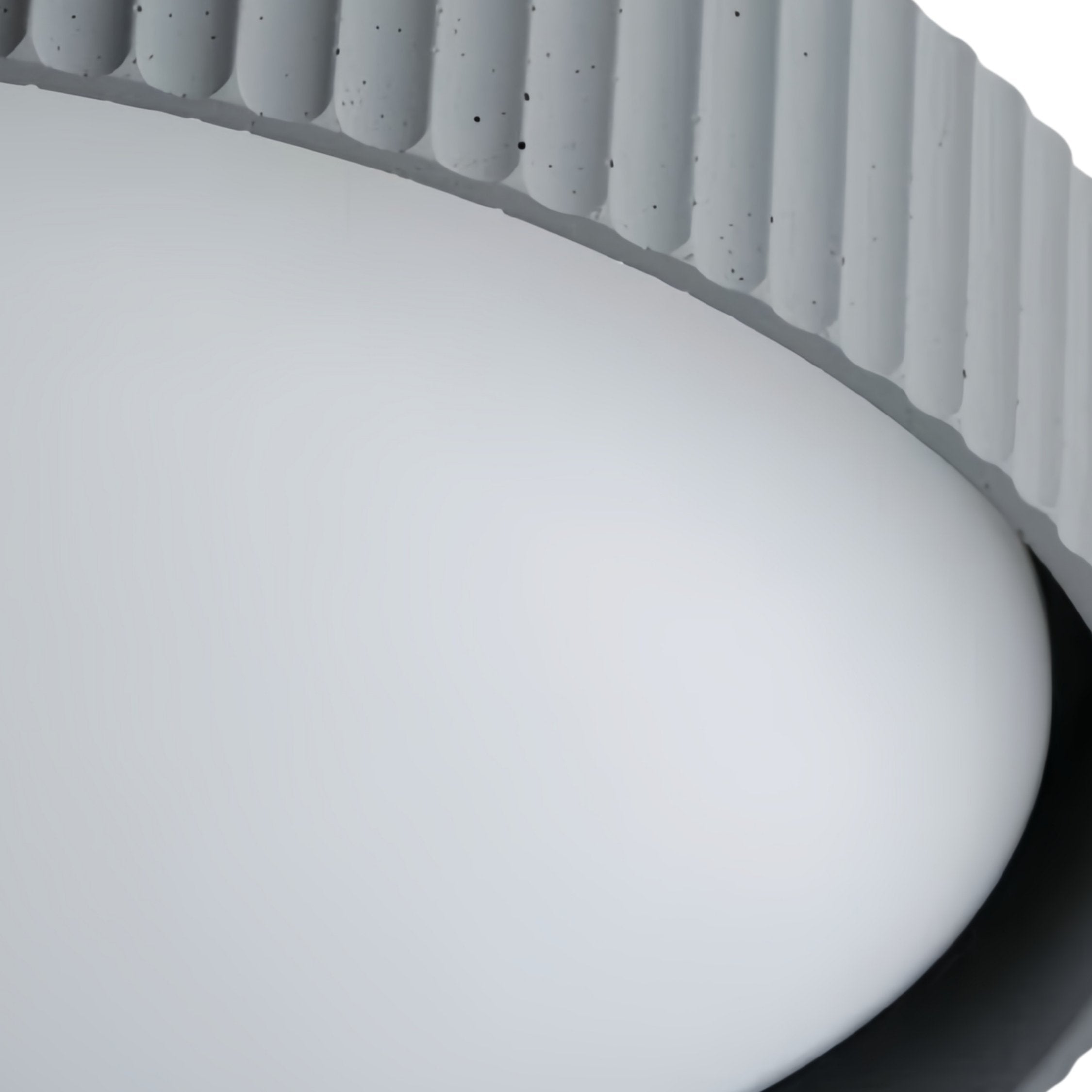 Acrion Round Ceiling Light - Modern Acrylic Light for Bedroom | Esilora
