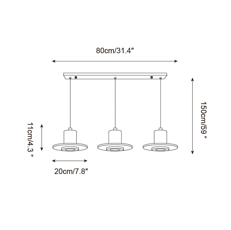 Kalea Pendant Lamp | Esilora