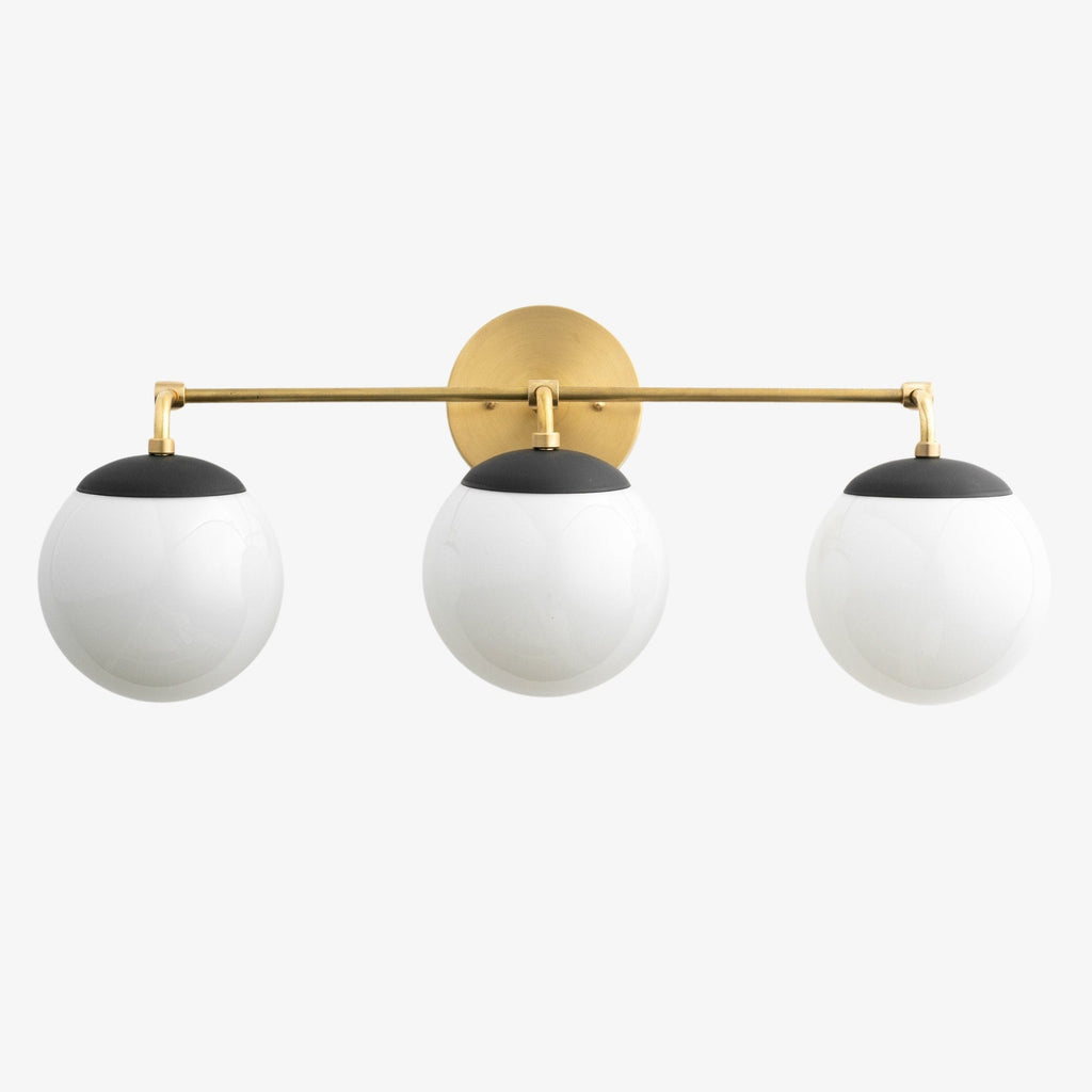 مصباح Glorica Glass الشريطي LED القابل لتعتيم الإضاءة للمرآة – وحدة إضاءة حمّام كروية بسيطة | Esilora