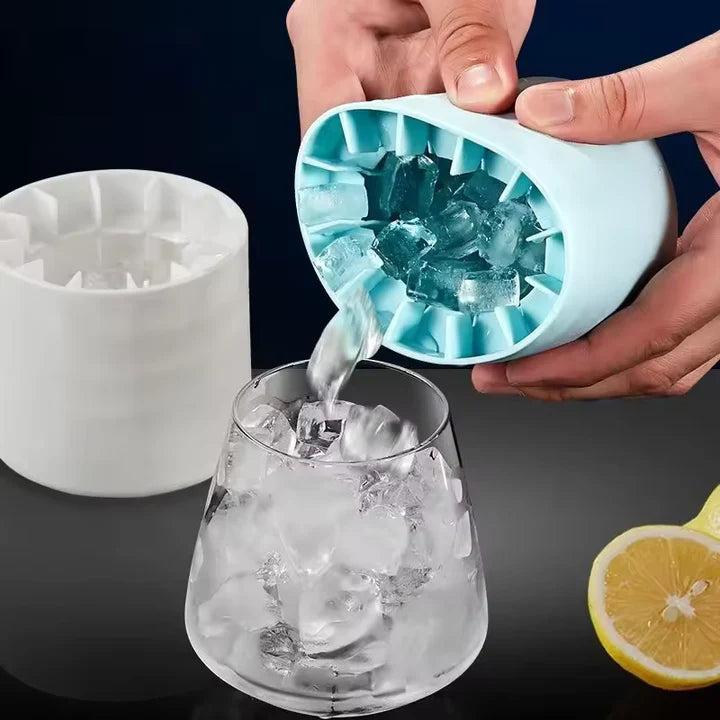 Silicone Mold for Perfect Ice Cubes - FrostFlex Design - Esilora