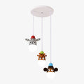 Lampada a sospensione con animali per bambini | Esilora
