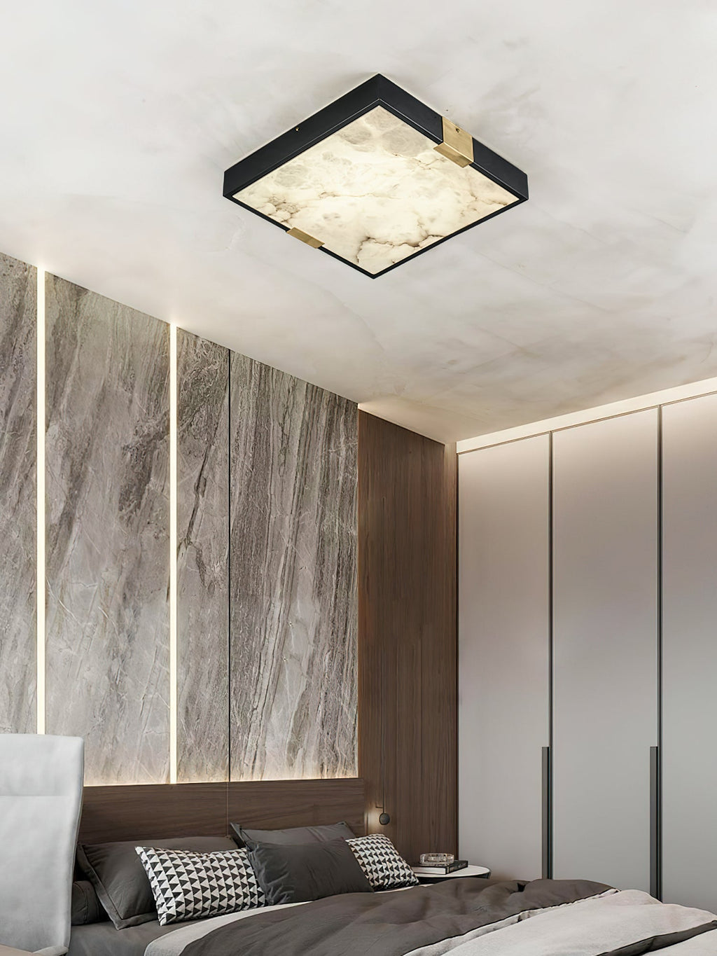 Lucien Alabaster Ceiling Light | Esilora