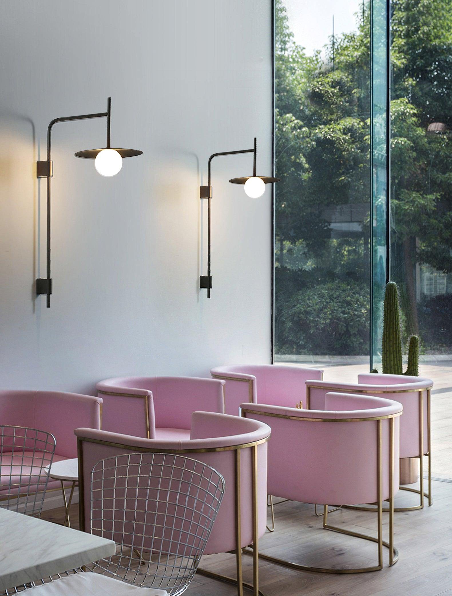Nordic Swing Arm Wall Lamp for Living Room M22 | Esilora