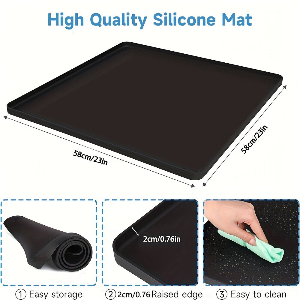 Powerful Mat for a Tidy, Safe, and Stress-Free Laundry Room - Esilora
