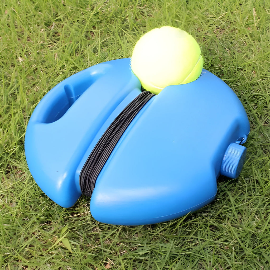 Portable Self-Returning Tennis Trainer Rebound Device