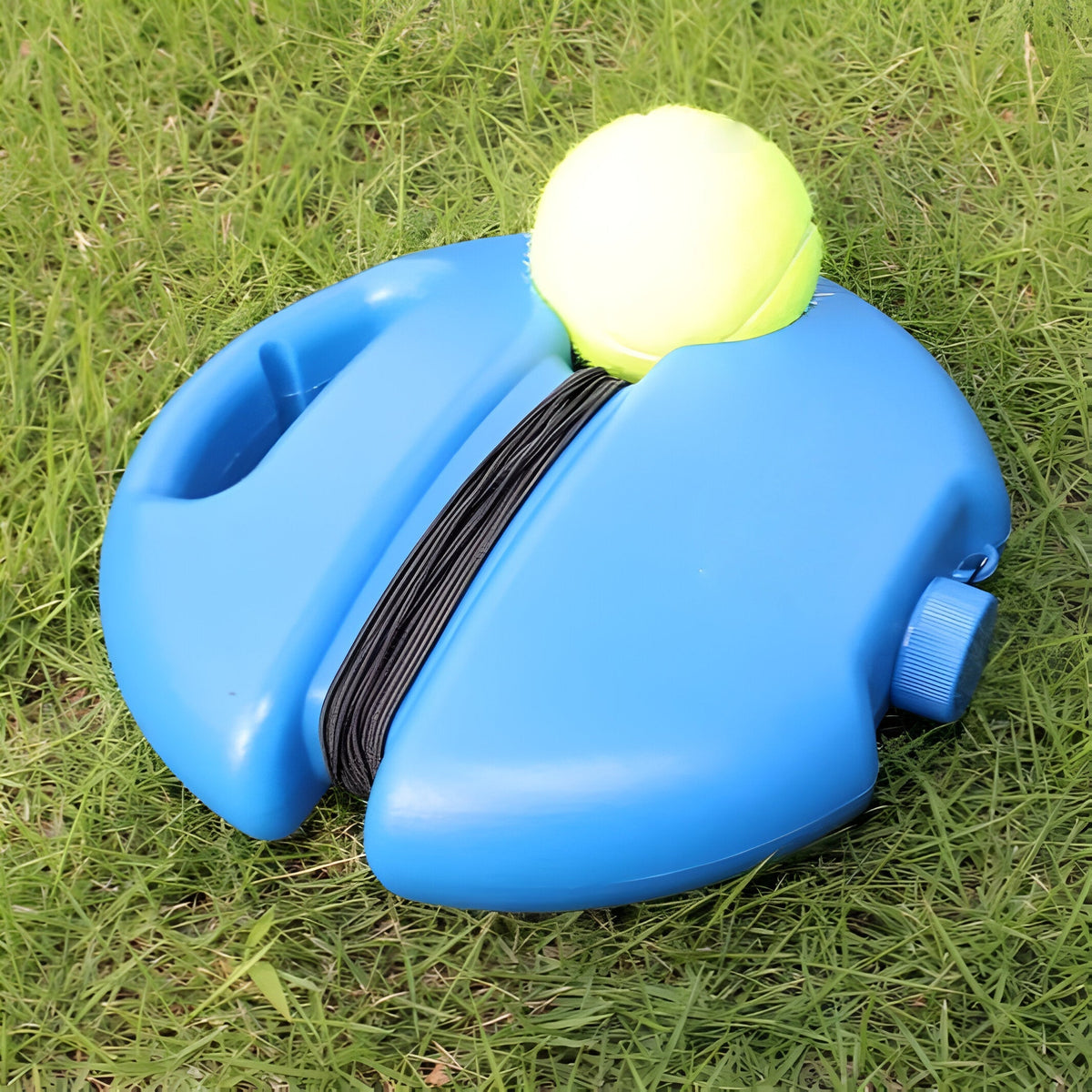 Portable Self-Returning Tennis Trainer Rebound Device