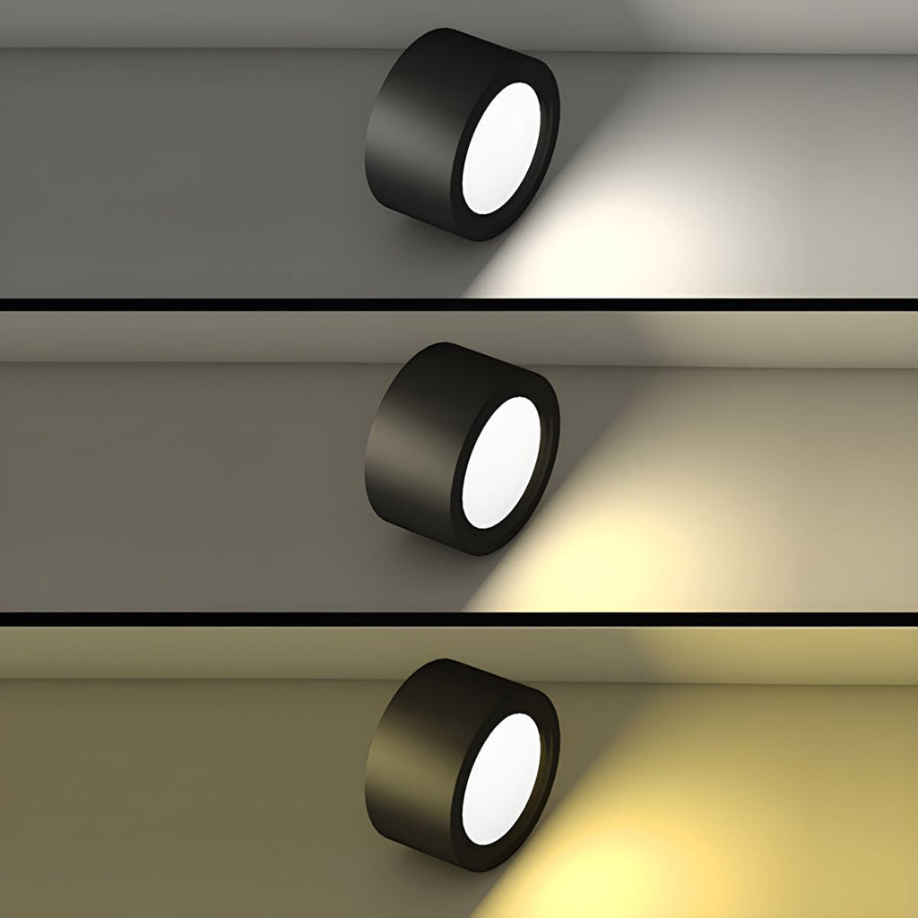 Lampă de tavan LED rotundă din metal — design modern minimalist