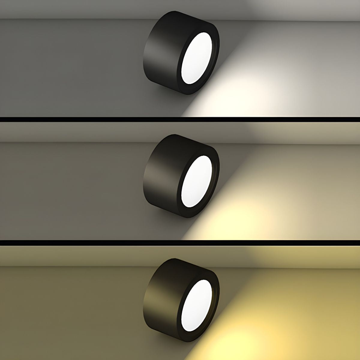 Lampă de tavan LED rotundă din metal — design modern minimalist