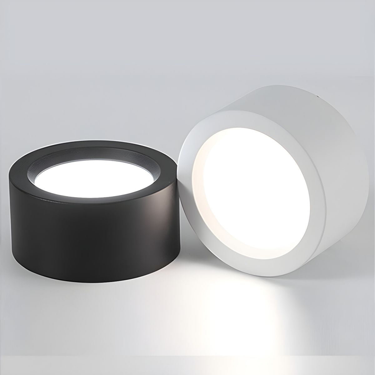 Lampă de tavan LED rotundă din metal — design modern minimalist
