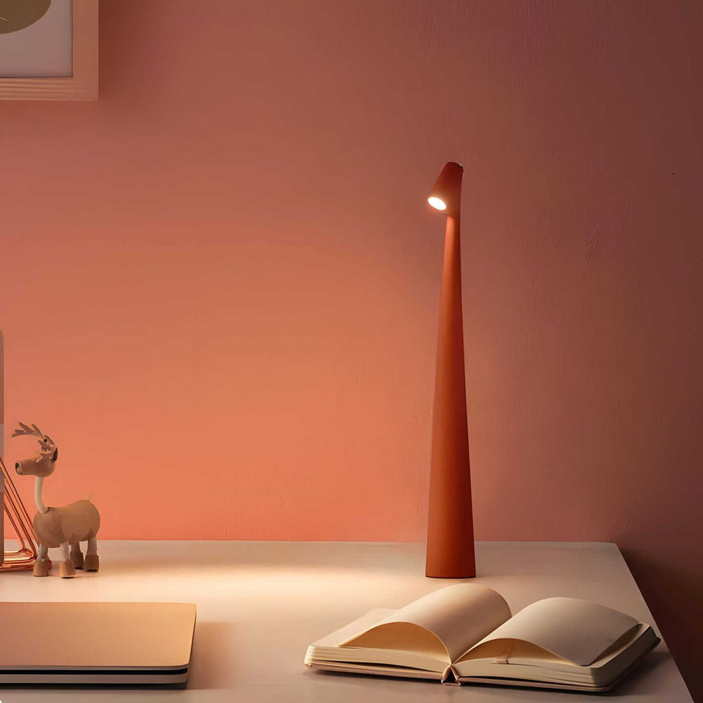 Lampada da tavolo moderna a LED senza fili alimentata a batteria