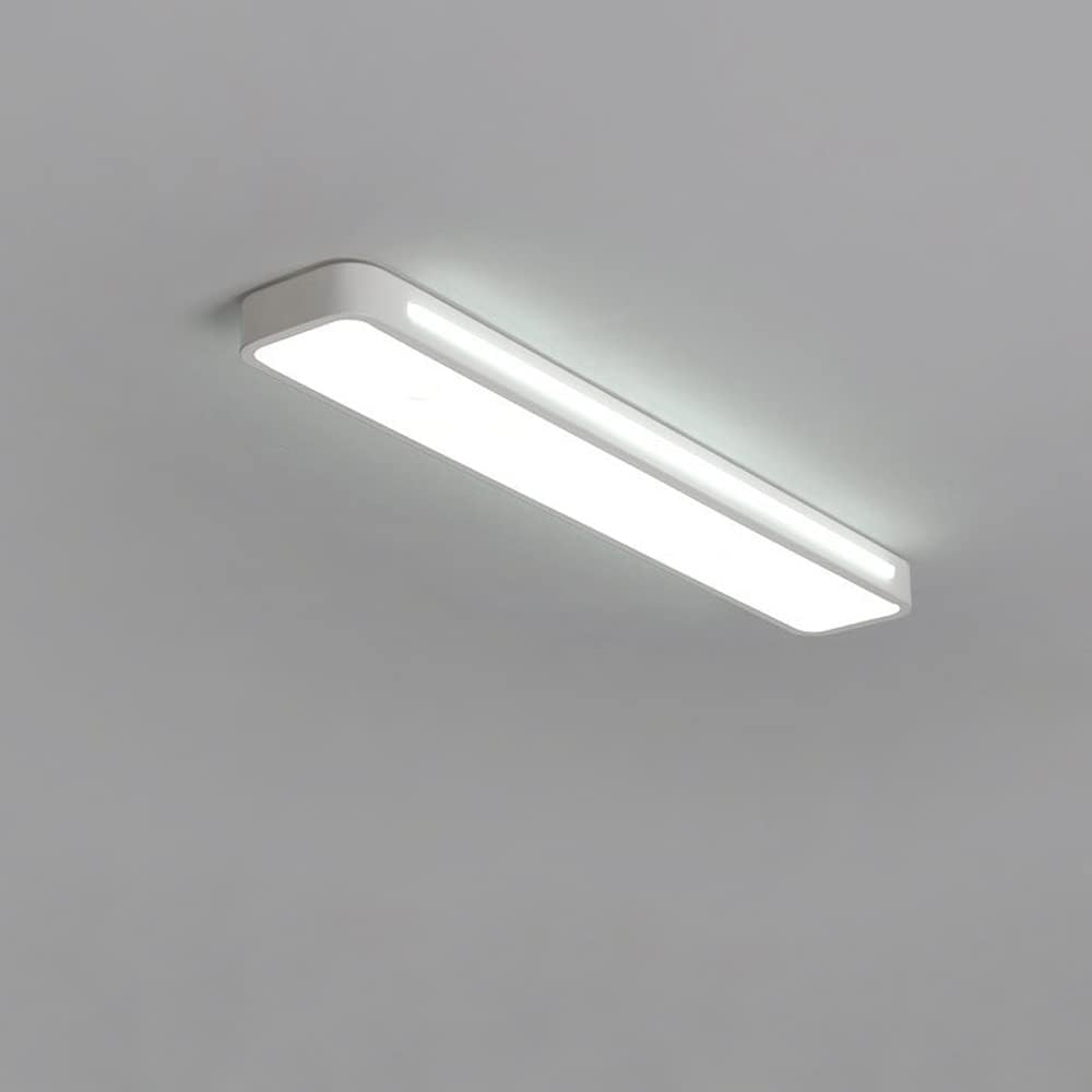 Lampă de tavan LED modernă din acril negru — design minimalist
