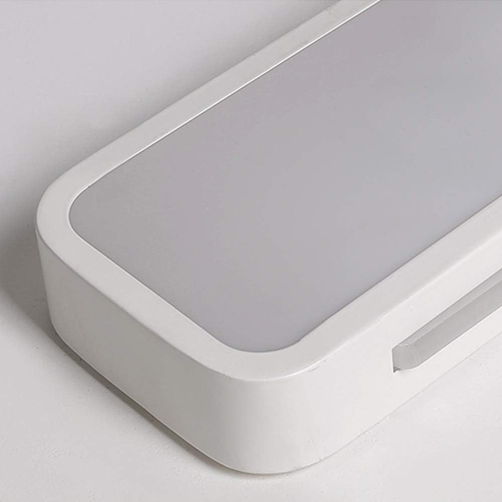 Lampă de tavan LED modernă din acril negru — design minimalist