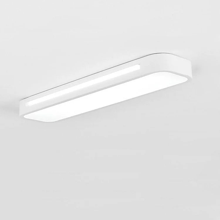 Lampă de tavan LED modernă din acril negru — design minimalist