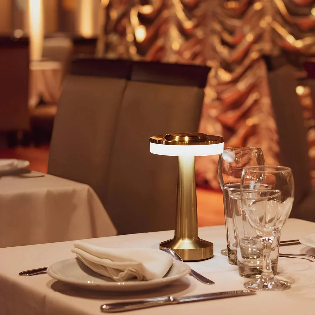 Cordless Dimmable LED Table Lamp — Wireless, Rechargeable