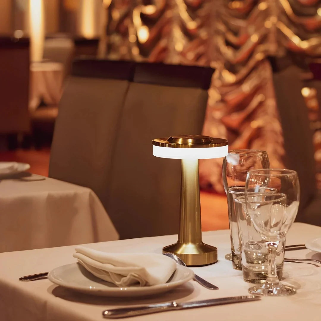 Cordless Dimmable LED Table Lamp — Wireless, Rechargeable