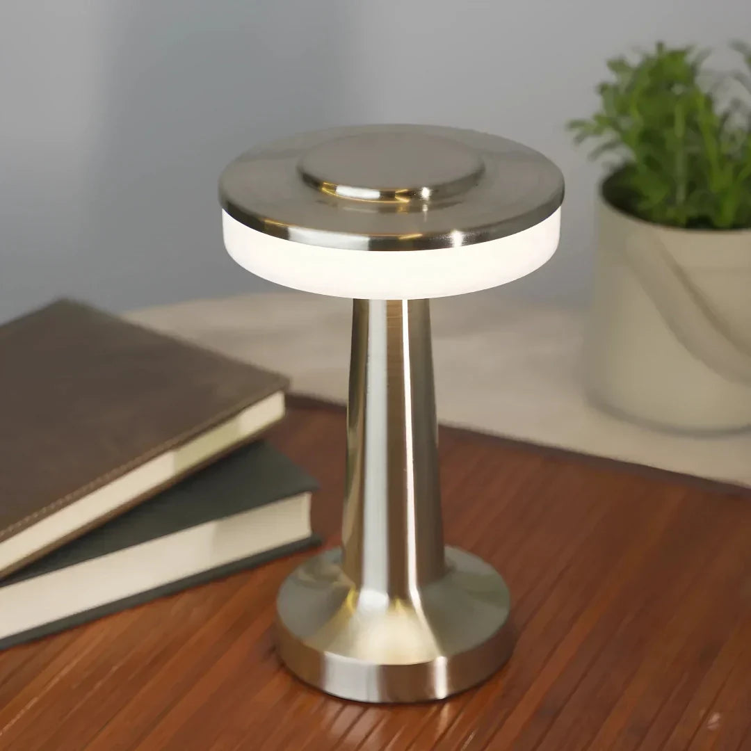 Cordless Dimmable LED Table Lamp — Wireless, Rechargeable