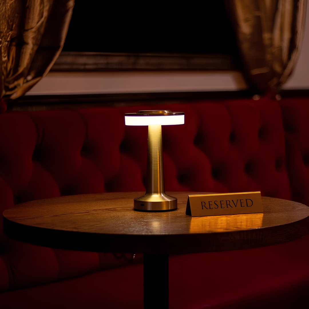 Cordless Dimmable LED Table Lamp — Wireless, Rechargeable