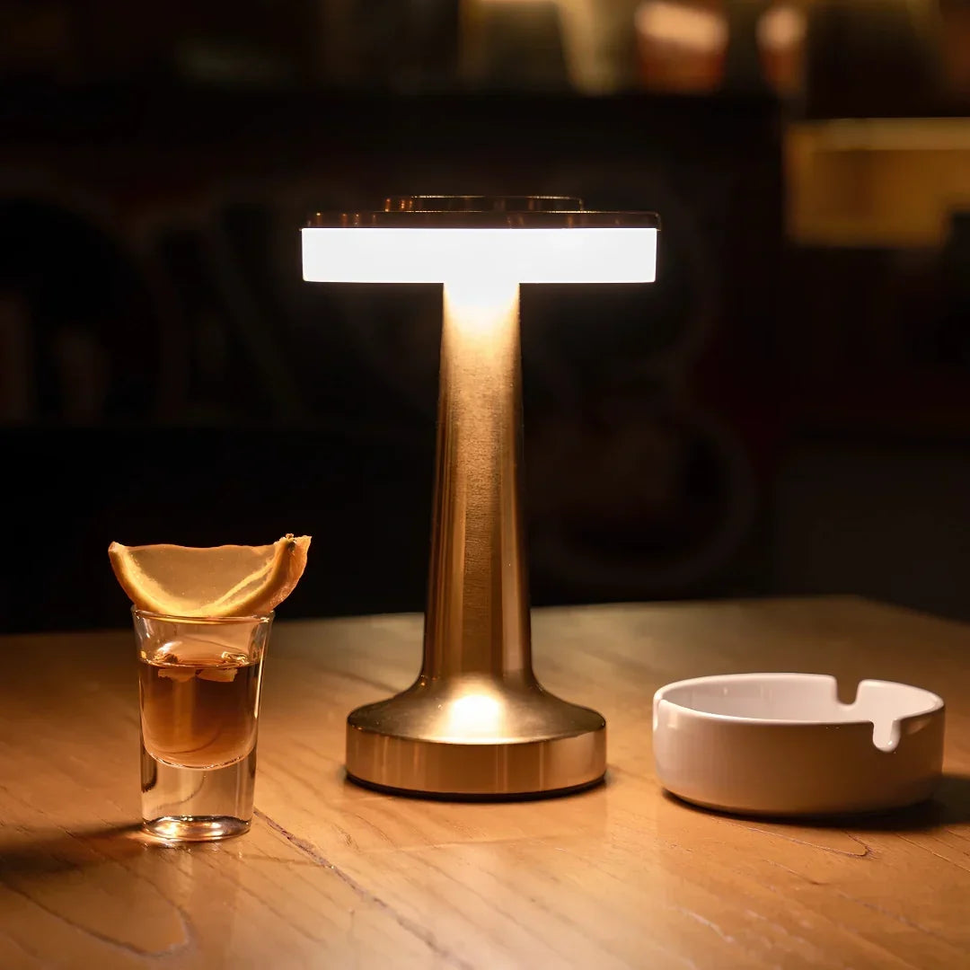 Cordless Dimmable LED Table Lamp — Wireless, Rechargeable