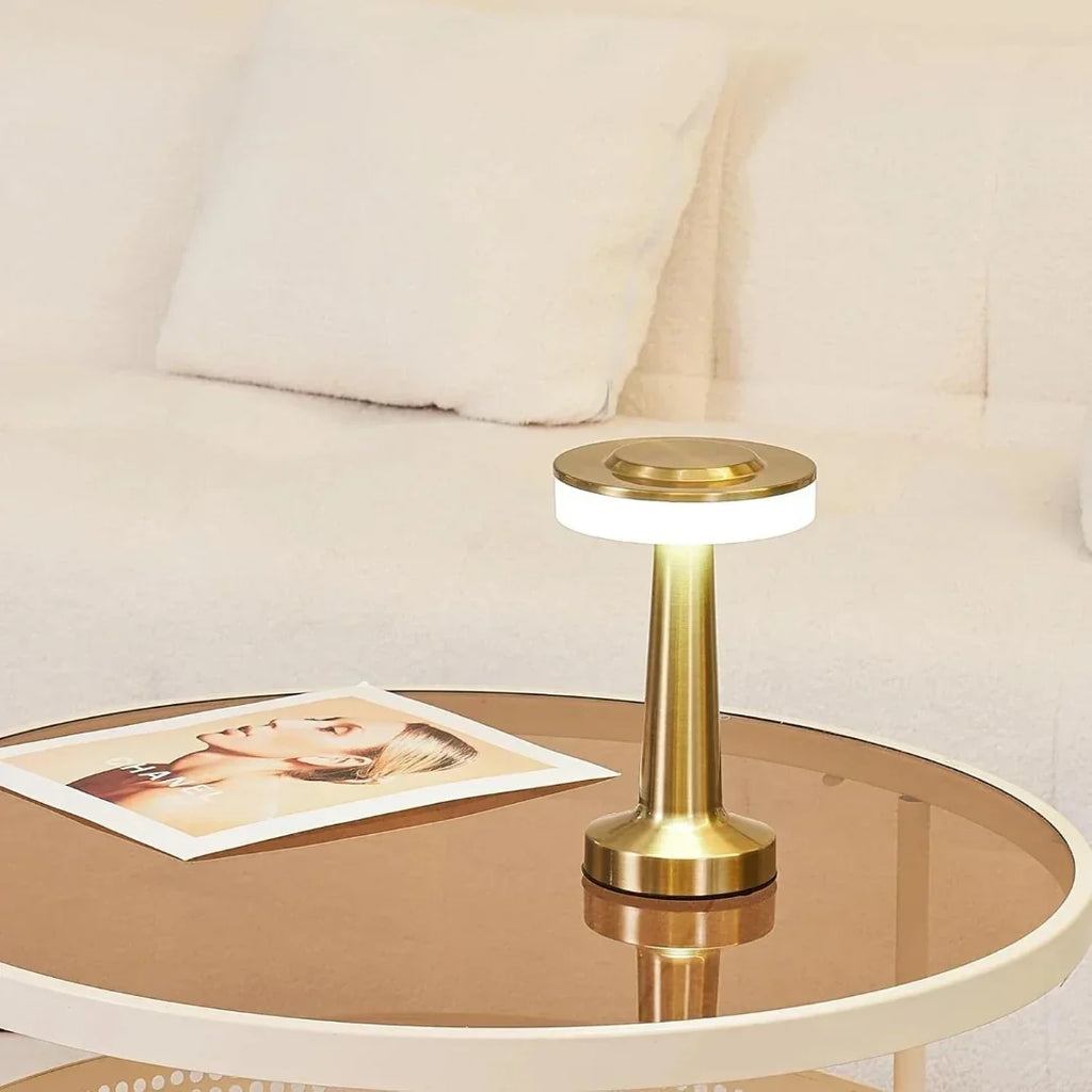 Cordless Dimmable LED Table Lamp — Wireless, Rechargeable