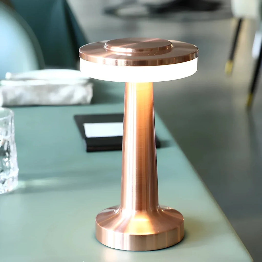 Cordless Dimmable LED Table Lamp — Wireless, Rechargeable