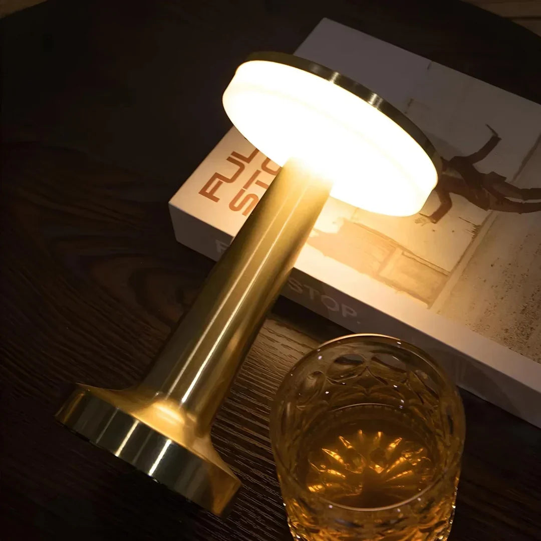 Cordless Dimmable LED Table Lamp — Wireless, Rechargeable