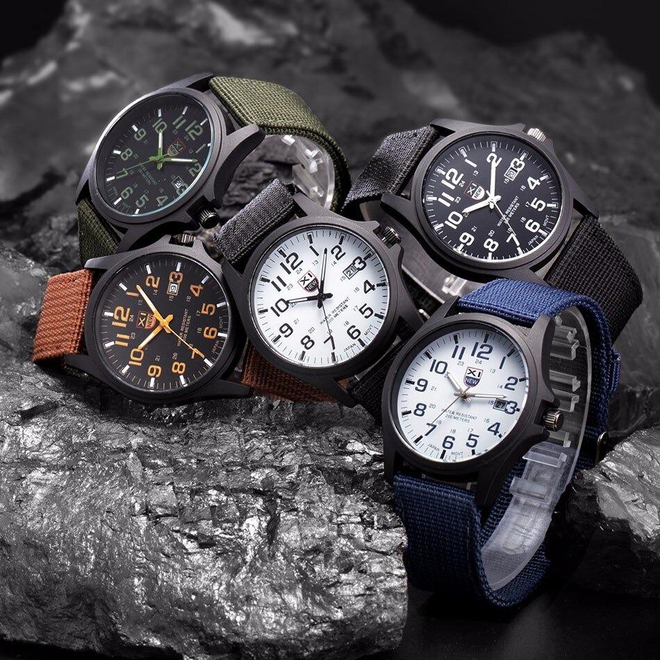 SummitForge Tactical Men's Watch TrailTime Waterproof and Shock Resistant With LED