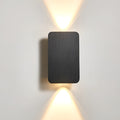 Modern Minimalist LED Wall Light — Black Aluminum Rectangle Sconce, 41 x 7 x 4.5 cm