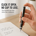 SwiftScript — Get Fountain-Pen Glide Without the Cap-Off Hassle - Esilora