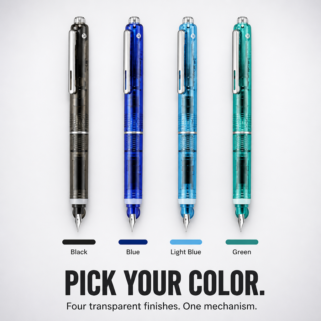 SwiftScript — Get Fountain-Pen Glide Without the Cap-Off Hassle - Esilora