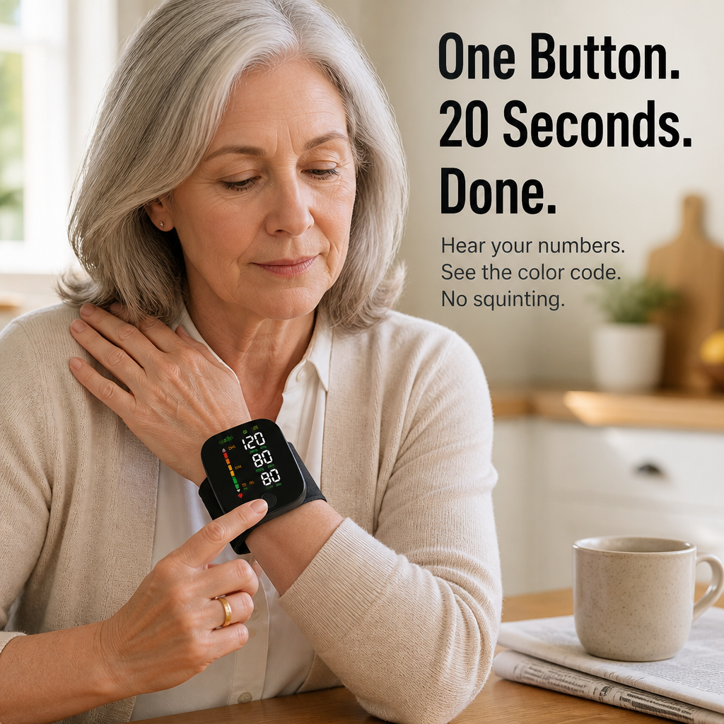 PulseSure — Press One Button, Hear Your Reading In 20 Seconds Flat - Esilora