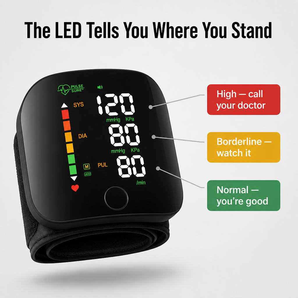 PulseSure — Press One Button, Hear Your Reading In 20 Seconds Flat - Esilora