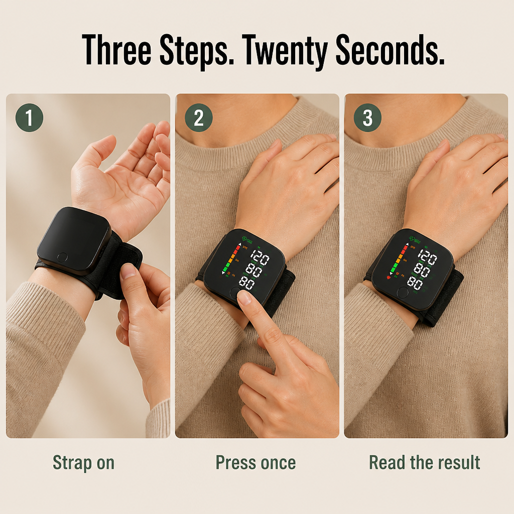 PulseSure — Press One Button, Hear Your Reading In 20 Seconds Flat - Esilora