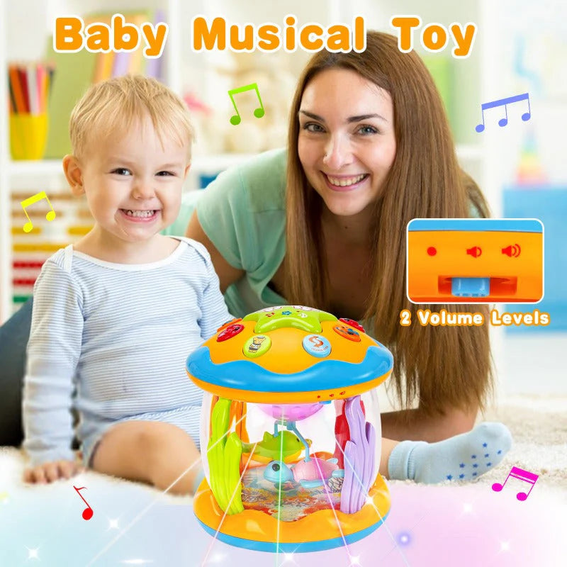 Spinning Infant Night Light Projector with Music - Esilora