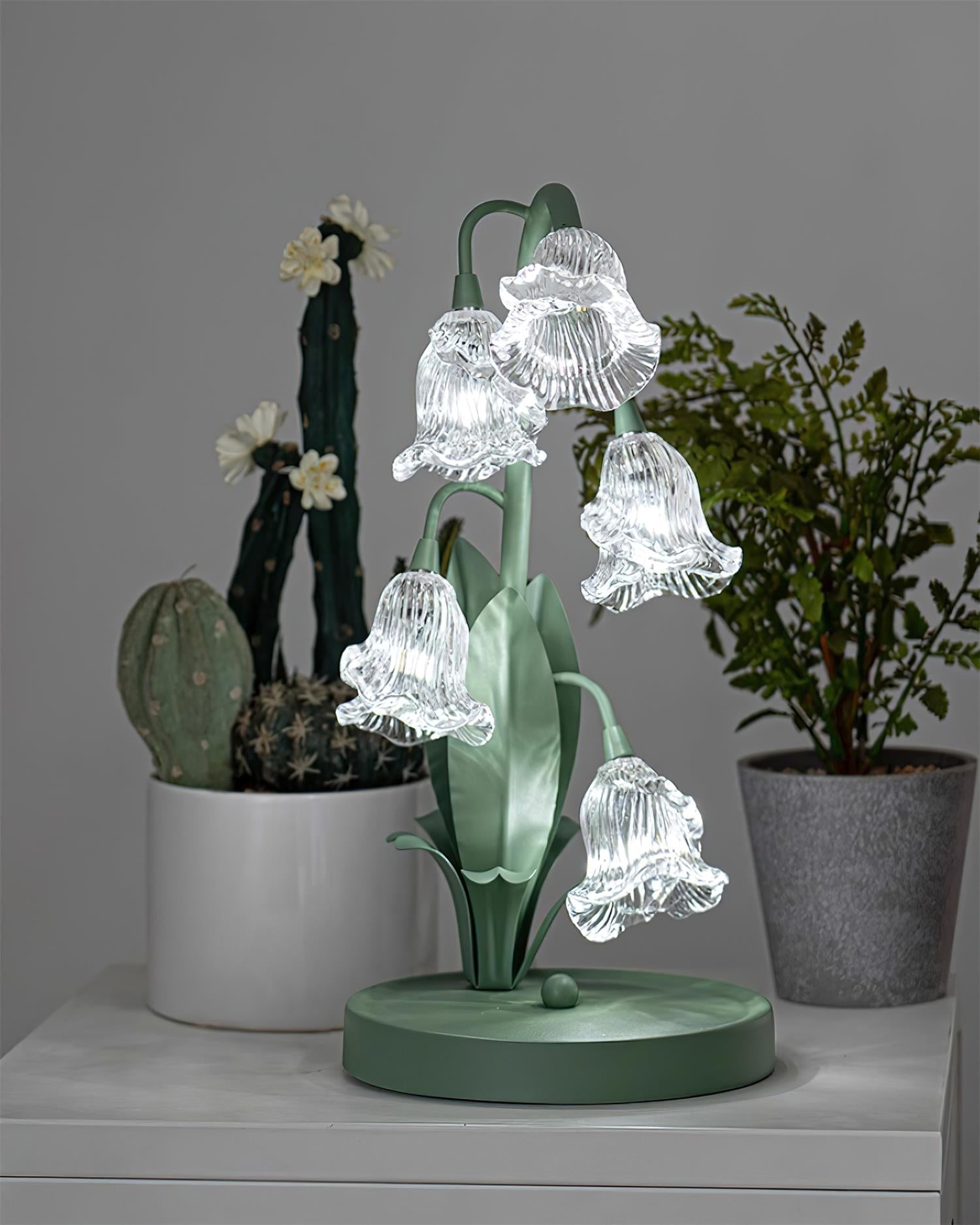 Niya grüne Tischlampe | Esilora