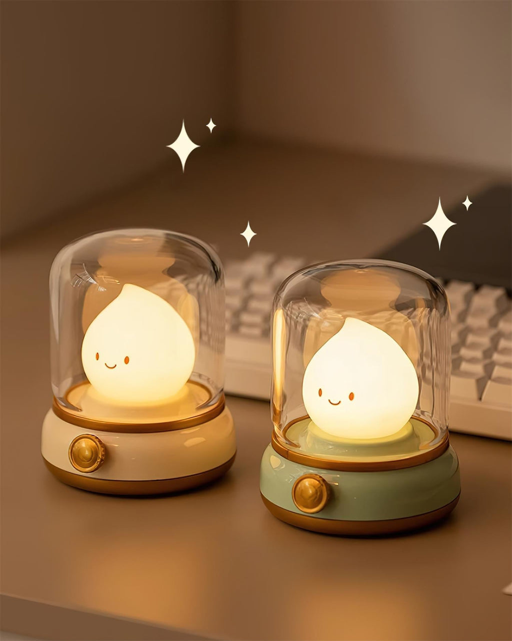 مصباح Flame LED الليلي الصغير | Esilora