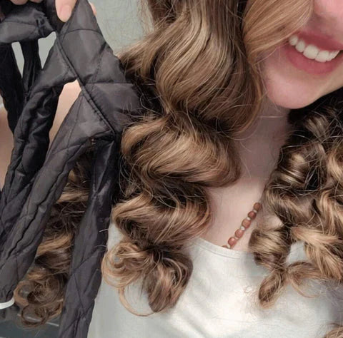 Beztepelný styler na vlasy SilkCurl — probouzejte se do jemných loken bez poškození, která upoutají pozornost – Esilora