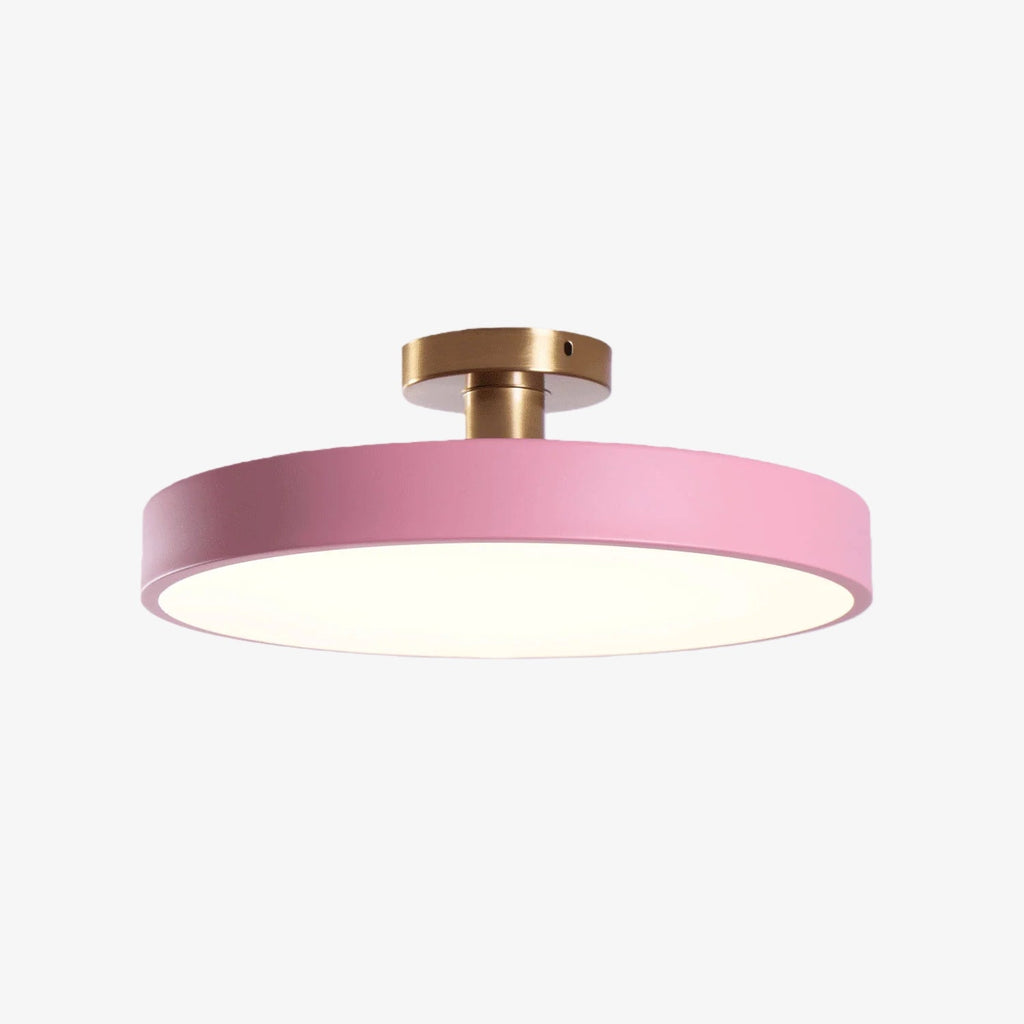 Lumiflexa Round Minimalist Flush Mount Ceiling Light - Contemporary Design for Hallway and Office | Esilora
