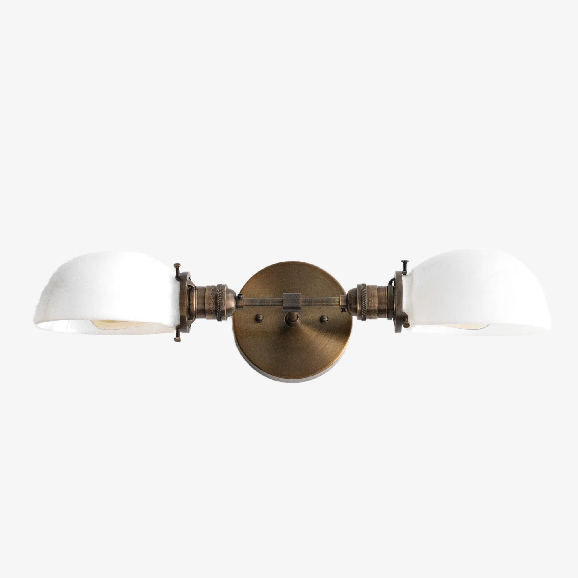 Ornato Luxe Art Deco Vanity Sconce – Opal Glass Wall Light for Bathroom & Dressing Room | Esilora