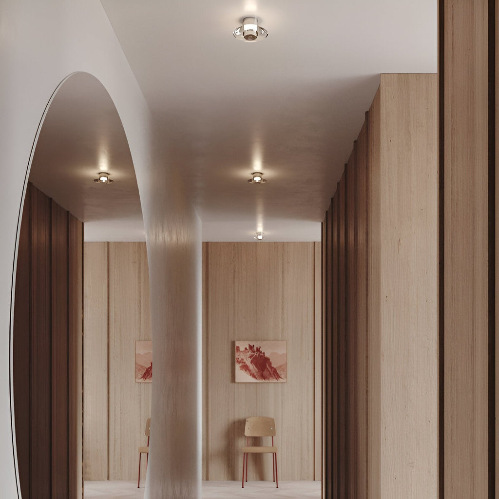 Italian Crystal Minimalist Clementine Wall Light | Esilora