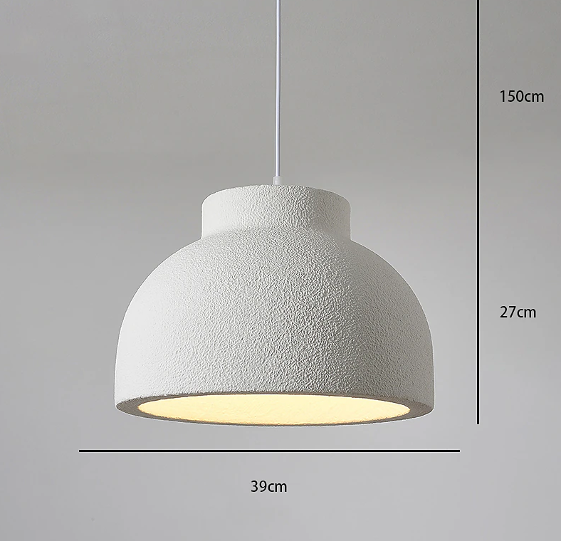 Nordic Bowl Minimalist Polystyrene Pendant Light | Esilora