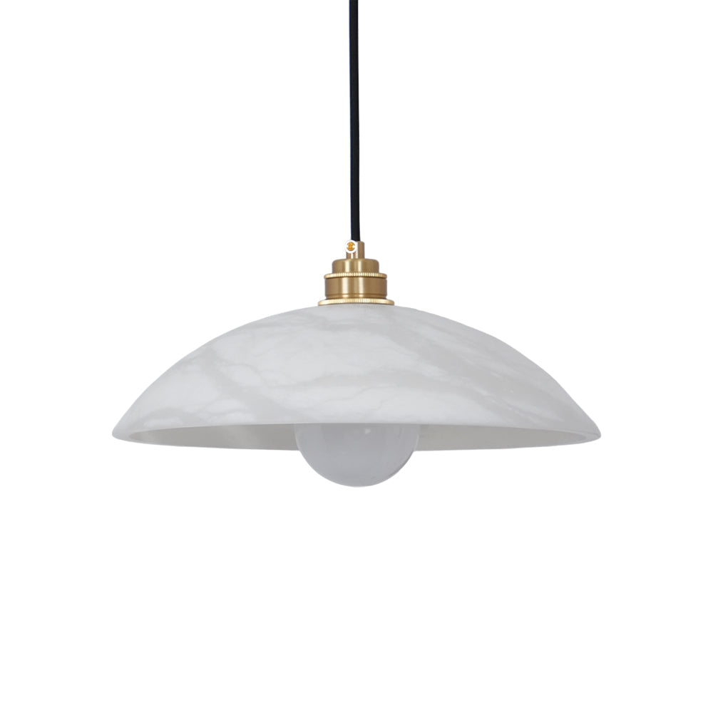 Alabaster Dome Pendant Light | Esilora