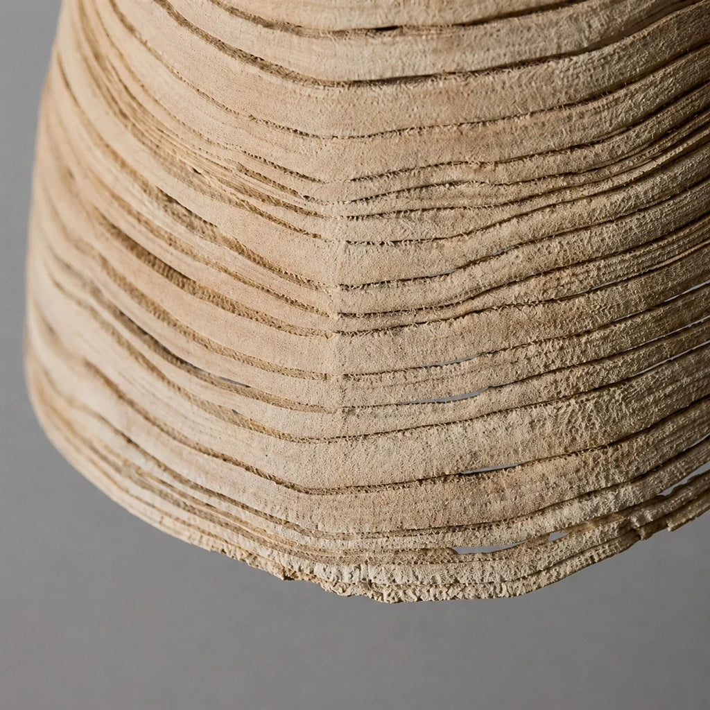 Japanilainen wabi-sabi-puinen riippuvalaisin | Esilora